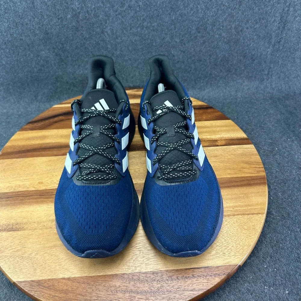 Adidas Ultrarun 5 Shoes Mens Size 12 Dark Blue White Black Running JQ3811